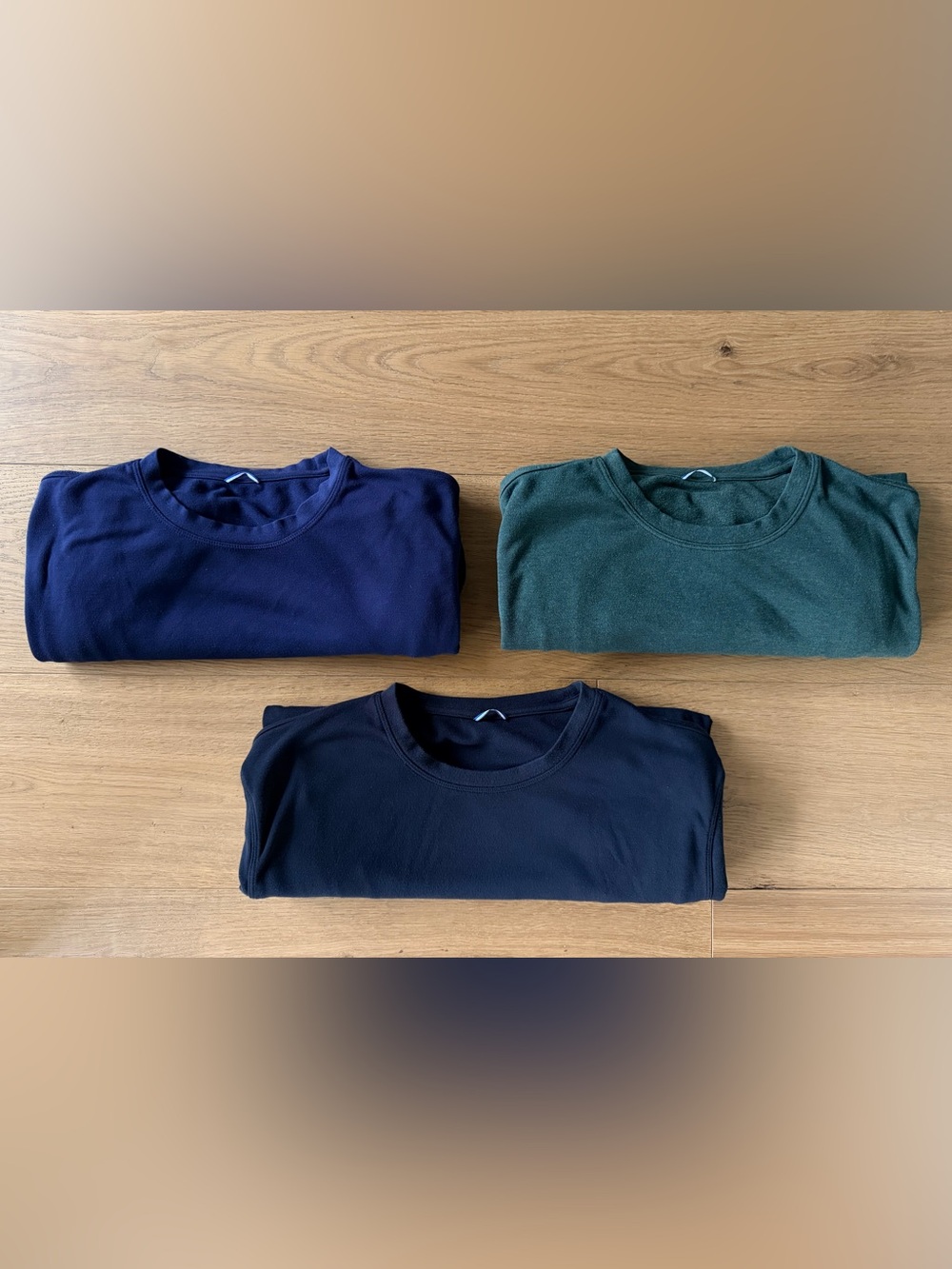 3x Kit & Ace Long Sleeve Shirt Bundle Mens Large